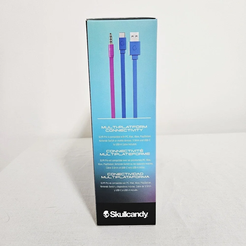 SKULLCANDY SLYR NIB Pro Wired Gaming Headset PC‎ & Compatible w/ Xbox PS Switch